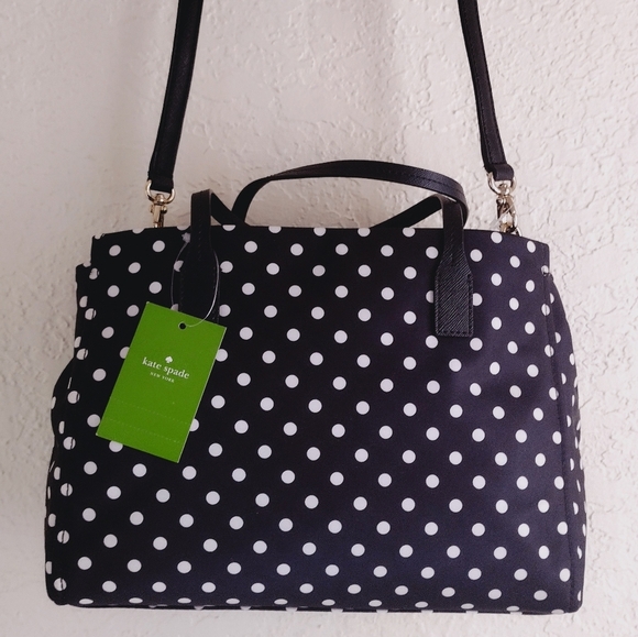 Kate Spade Blake Avenue Small Loden Cross Body Shoulder Bag Diamondot - Picture 7 of 12